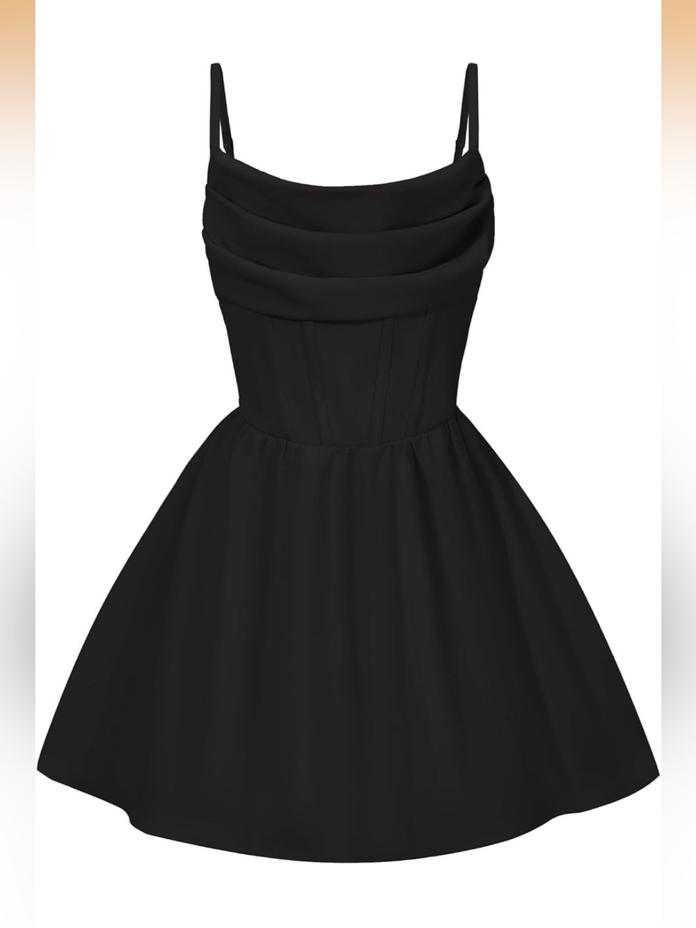 Tween Junior Spaghetti Strap Black Dress size 12Y Cocktail Party Homecoming